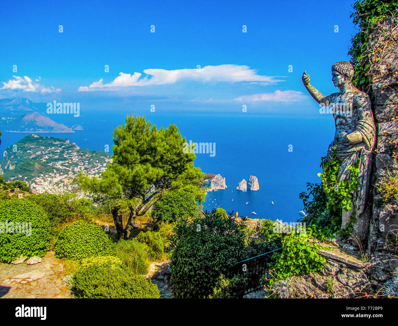 Capri, Italien Stockfoto