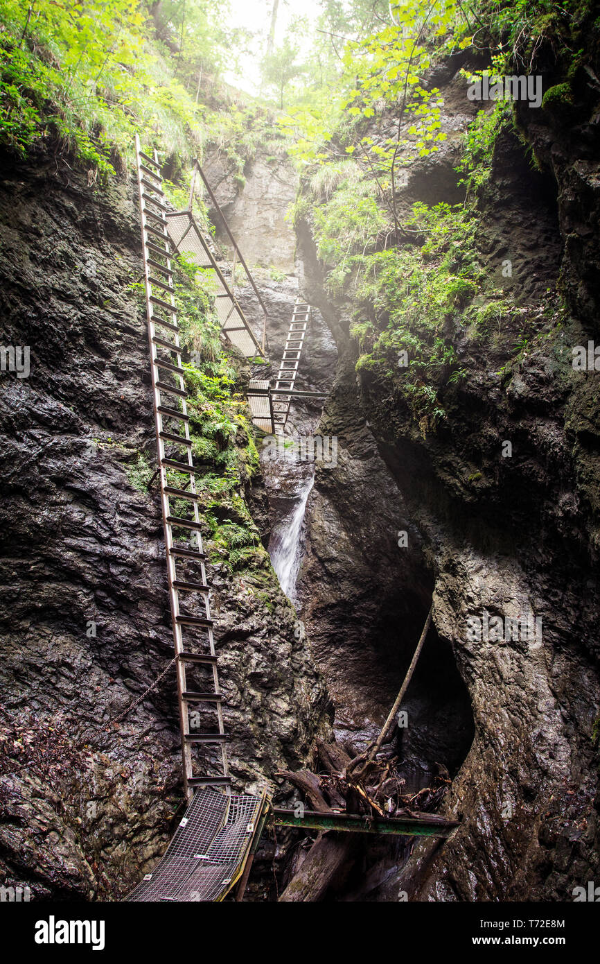 Nationalpark Slowakisches Paradies Stockfoto