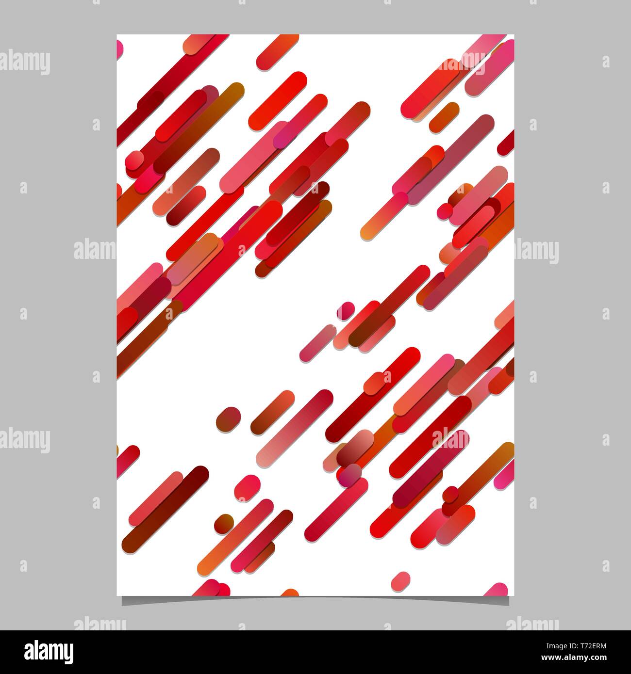 Rot Moderne Gradient Diagonale Streifen Muster Flyer Hintergrund Stock Vektorgrafik Alamy