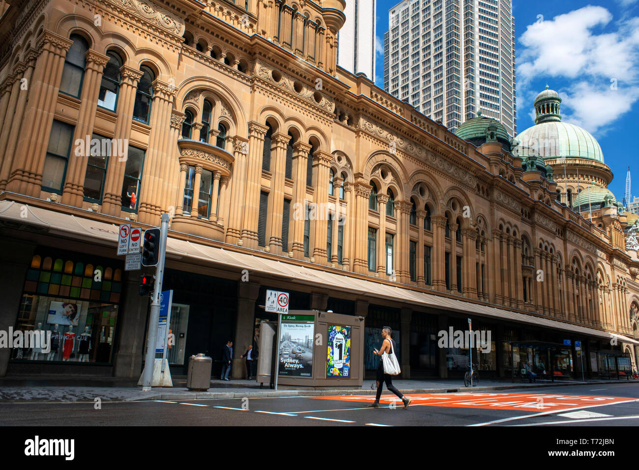 Queen Victoria Building Shopping Complex in der George Street in Sydney, New South Wales, Australien Stockfoto Queen Victoria Building Shopping Complex in der George Street in Sydney, New South Wales, Australien Stockfoto