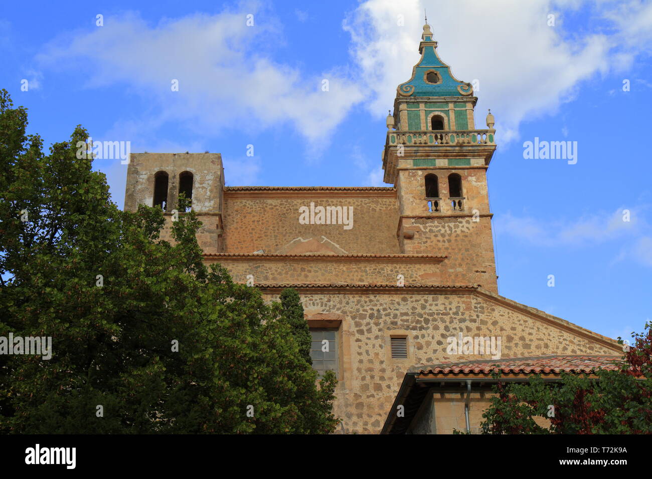 Die königliche Kartause von Valldemossa, Mallorca, Balearen, Spanien Stockfoto