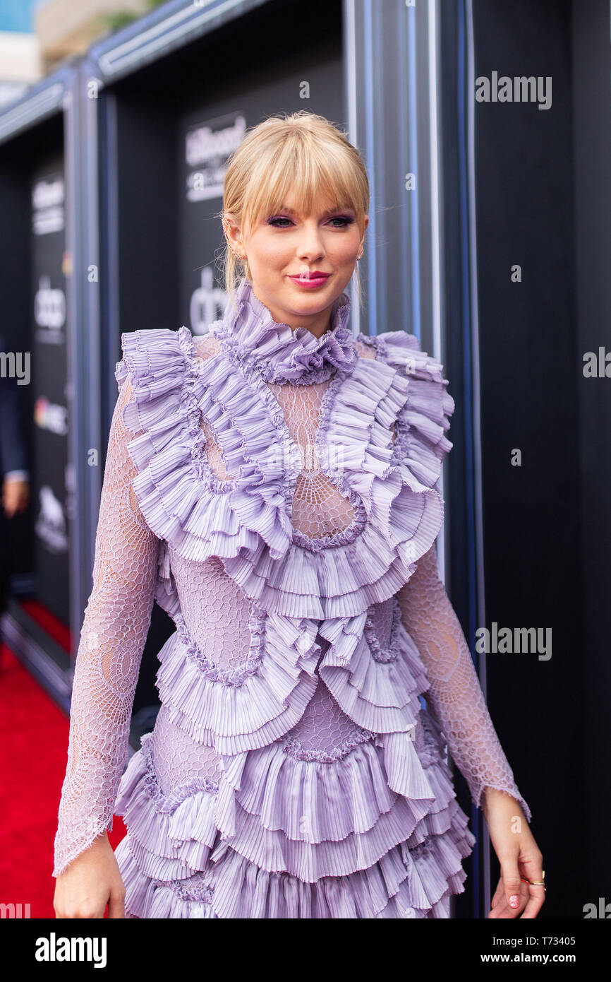 Taylor Swift an der 2019 Billboard Music Awards im MGM Grand Garden Arena am 1. Mai 2019 in Las Vegas, Nevada. Photo Credit: DCP/PictureLux - Alle Rechte vorbehalten Stockfoto