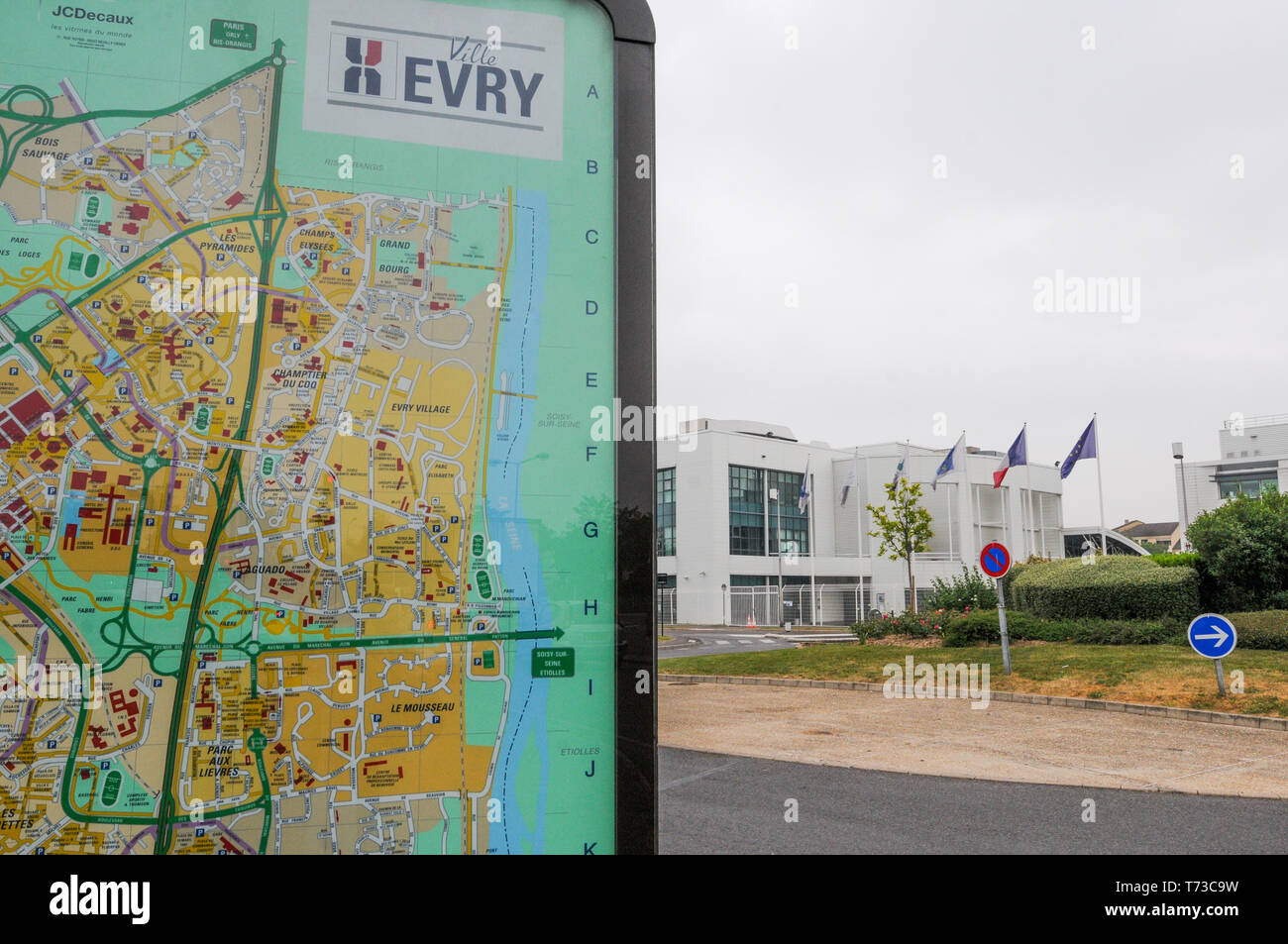 AFM Genethon Research Center, Evry, Essonne, Frankreich Stockfoto