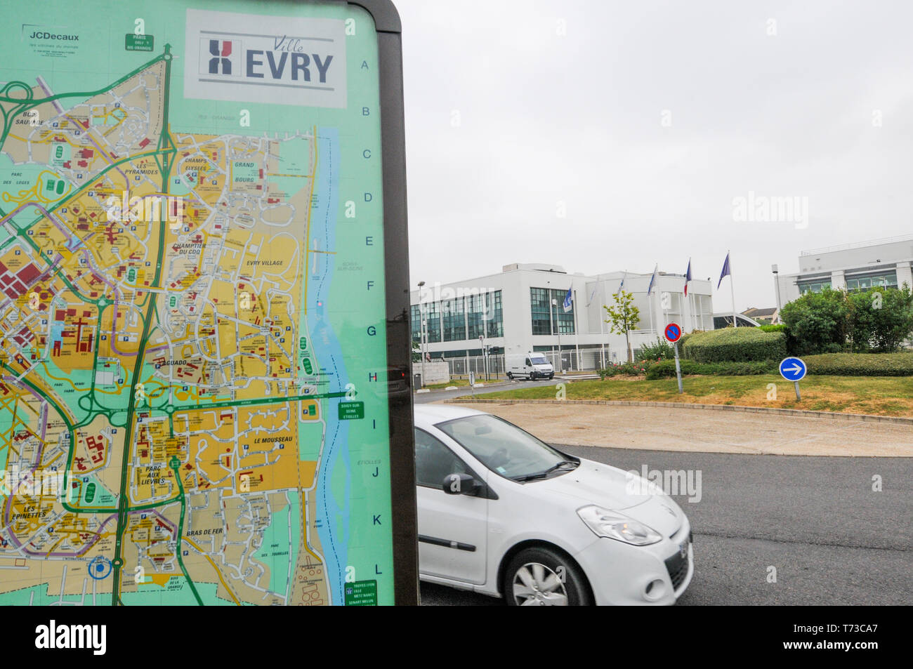 AFM Genethon Research Center, Evry, Essonne, Frankreich Stockfoto