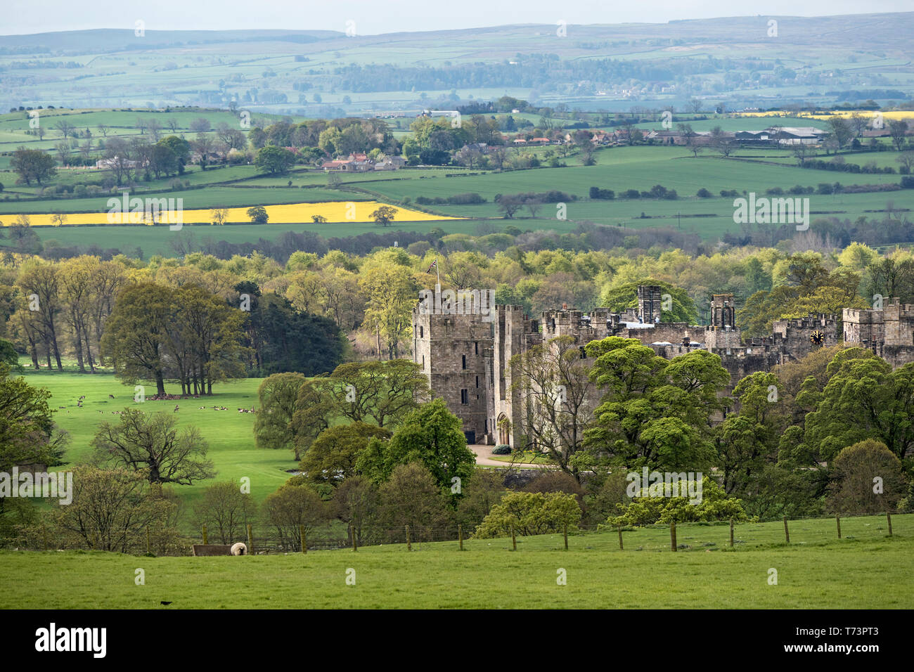 Raby Castle, Staindrop, Teesdale, County Durham, UK Stockfoto