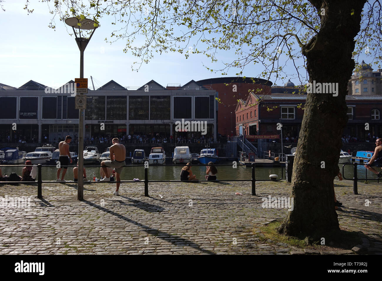 St. Augustines erreichen Bristol Stockfoto