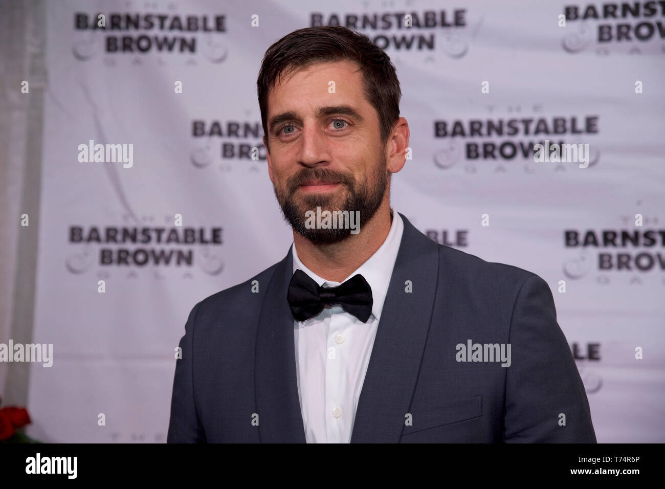 Louisville, Kentucky, USA. 03 Mai, 2019. Aaron Rodgers besucht die 2019 Barnstable Braun Kentucky Derby Silvester-gala am 3. Mai 2019 in Louisville, Kentucky. Foto: C Michael Stewart/imageSPACE/MediaPunch Credit: MediaPunch Inc/Alamy leben Nachrichten Stockfoto