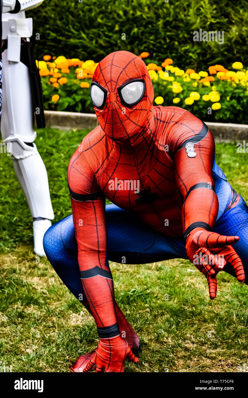 Spiderman Stockfoto
