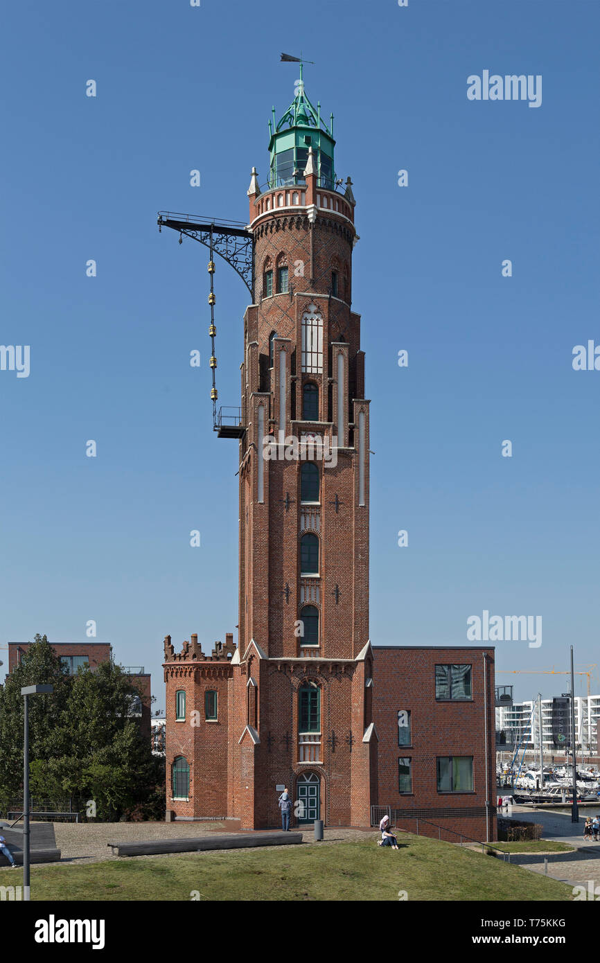 Loschen Turm, Bremerhaven, Bremen, Deutschland Stockfoto