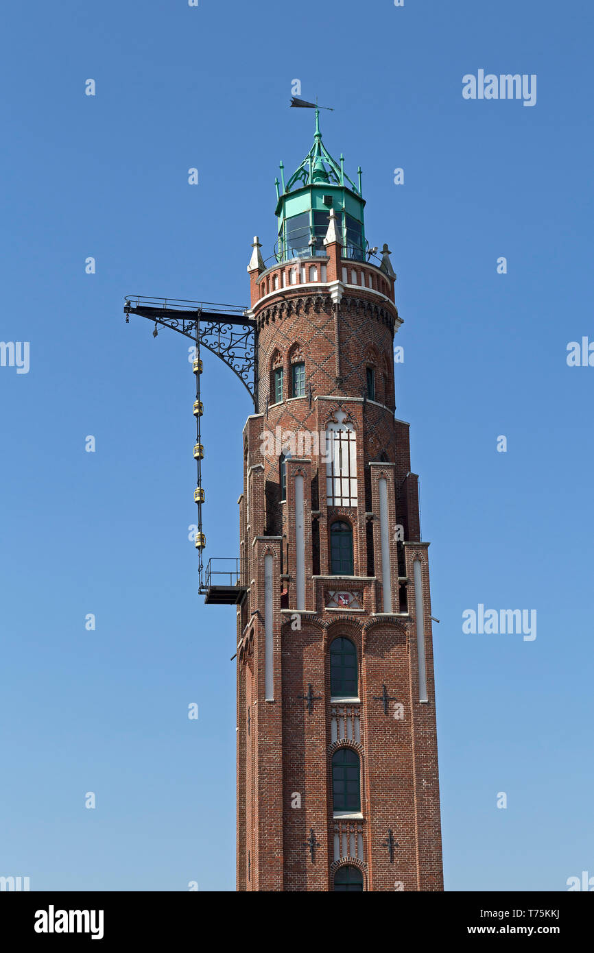 Loschen Turm, Bremerhaven, Bremen, Deutschland Stockfoto