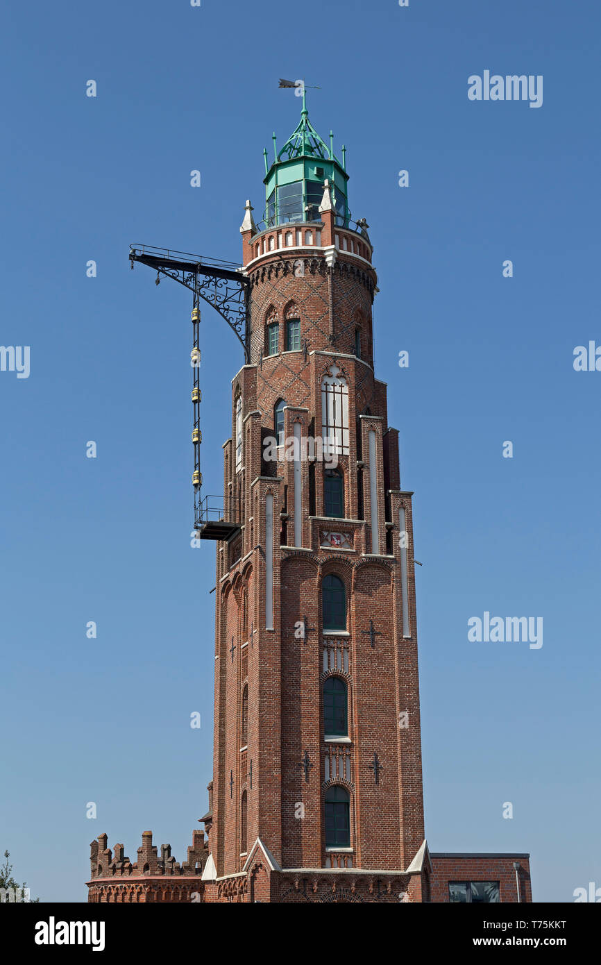 Loschen Turm, Bremerhaven, Bremen, Deutschland Stockfoto