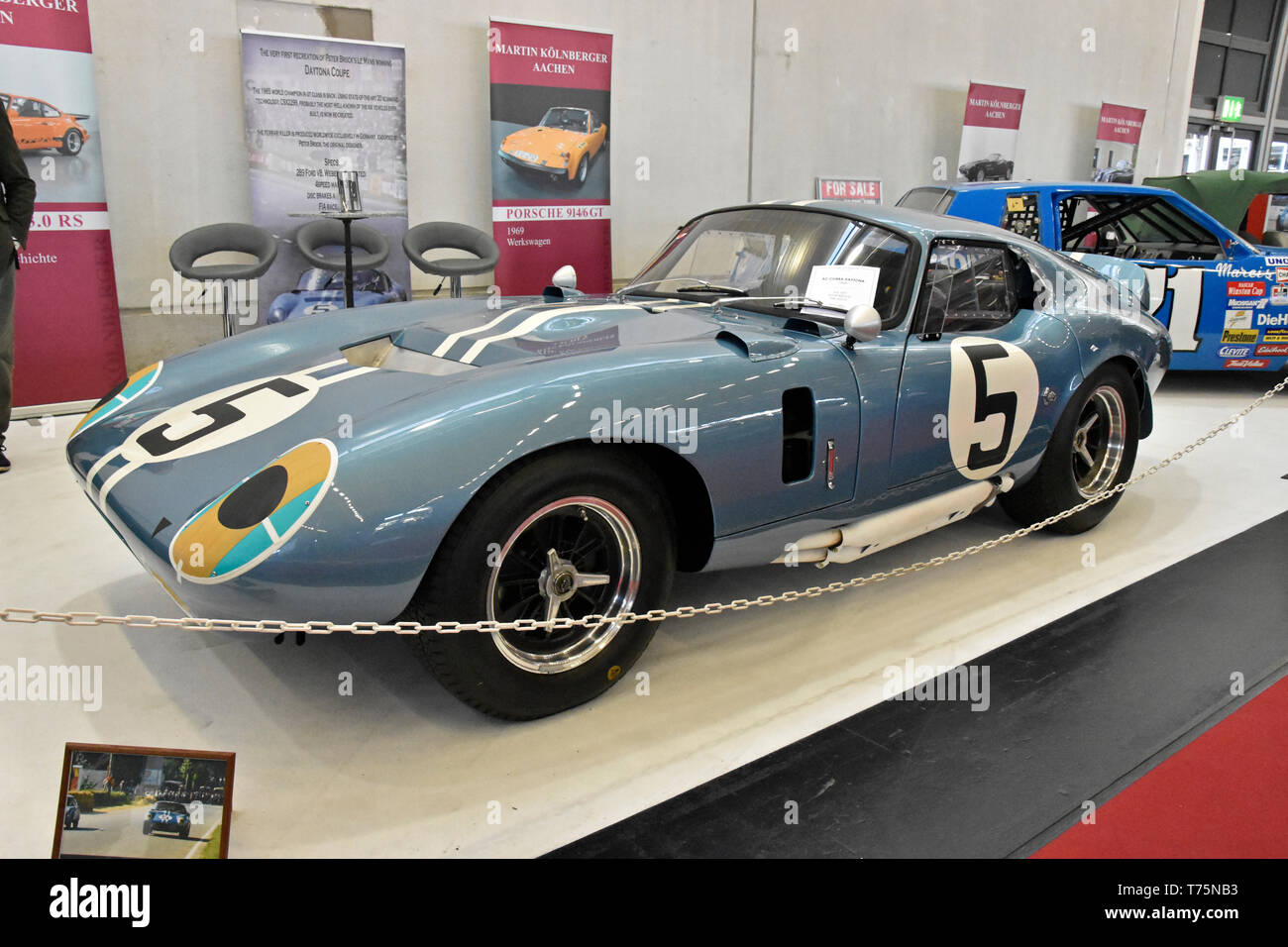 AC Cobra Daytona Coupé Rekonstruktion' 2018 Stockfoto