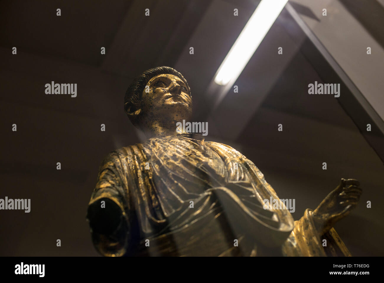 Emonean Statue die Statue aus der Römerzeit Stockfoto