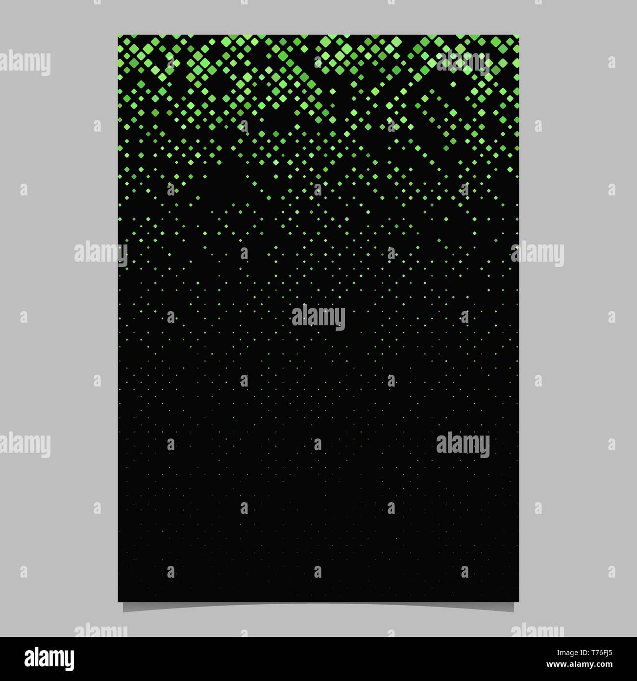 Abstrakte diagonalen quadratischen Muster Hintergrund flyer Vorlage Stock Vektor