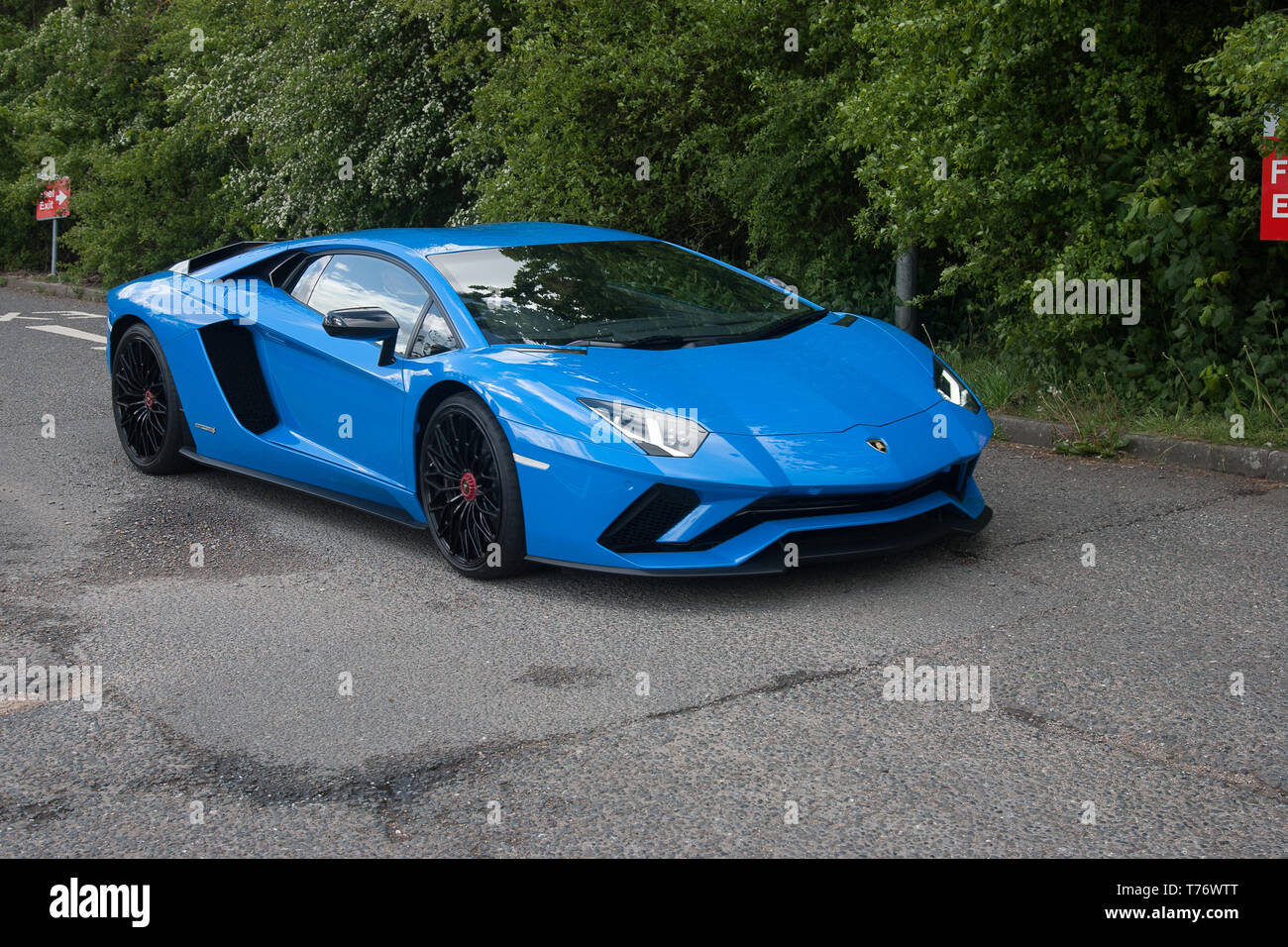 Teure klassische Sportwagen Stockfoto