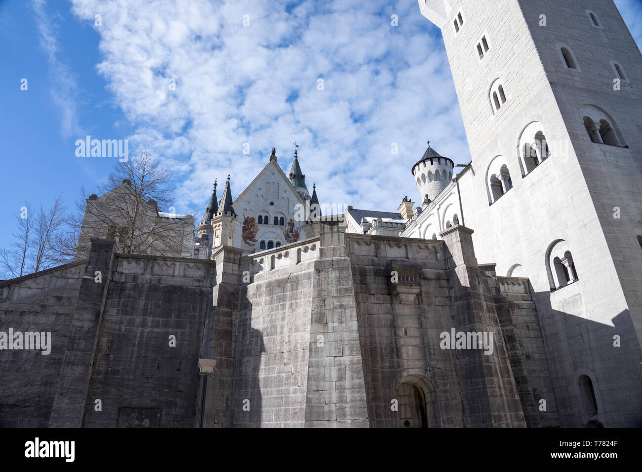 Schloss Neuschwanstein Germany Travel Stockfoto