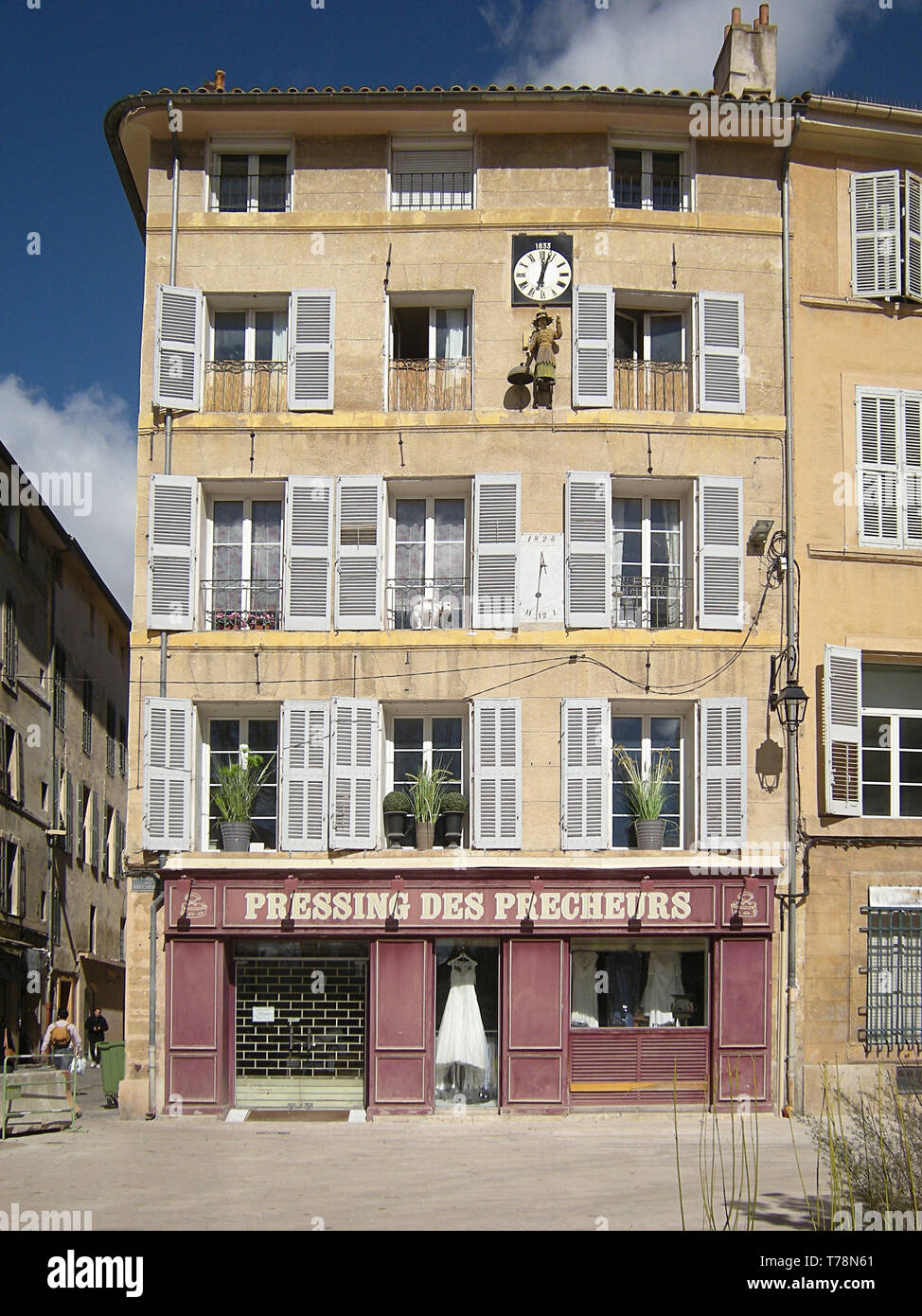 Ein Geschäft im Zentrum von Aix-en-Provence, Frankreich Stockfoto
