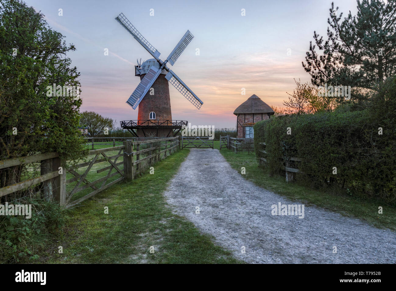 Wilton Windmill, Wiltshire, England, Vereinigtes Königreich, Europa Stockfoto