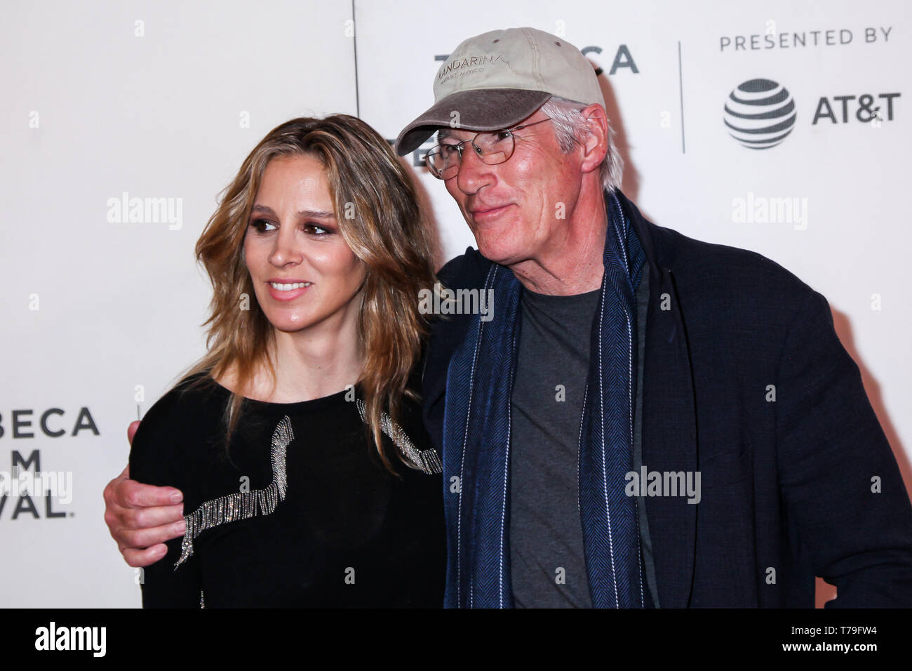 Alejandra Silva und Richard Gere nimmt an "Es dauert ein Verrückter' 2019 Tribeca Film Festival im Stella Artois Theater am BMCC Tribeca Kunst durchführen Stockfoto