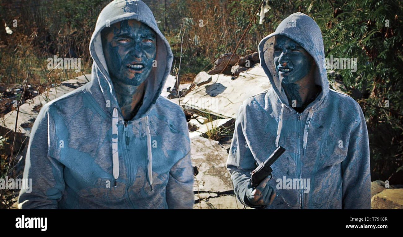 Mega Time Squad ist eine bevorstehende 2019 Film unter der Regie von Tim van Dammen. Dieses Foto ist nur für den redaktionellen Gebrauch bestimmt und unterliegen dem Copyright der Film Company und/oder der bezeichneten Fotograf durch den Film oder die Produktion Firma zugewiesen. Stockfoto