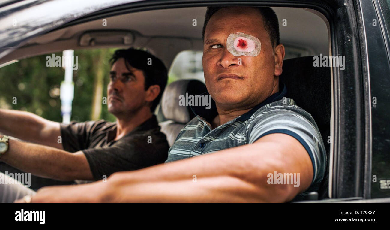 Mega Time Squad ist eine bevorstehende 2019 Film unter der Regie von Tim van Dammen. Dieses Foto ist nur für den redaktionellen Gebrauch bestimmt und unterliegen dem Copyright der Film Company und/oder der bezeichneten Fotograf durch den Film oder die Produktion Firma zugewiesen. Stockfoto