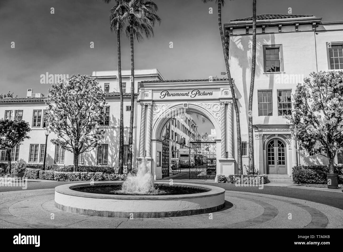 Paramount Pictures Film Studios in Los Angeles, Kalifornien, USA - 18. MÄRZ 2019 Stockfoto
