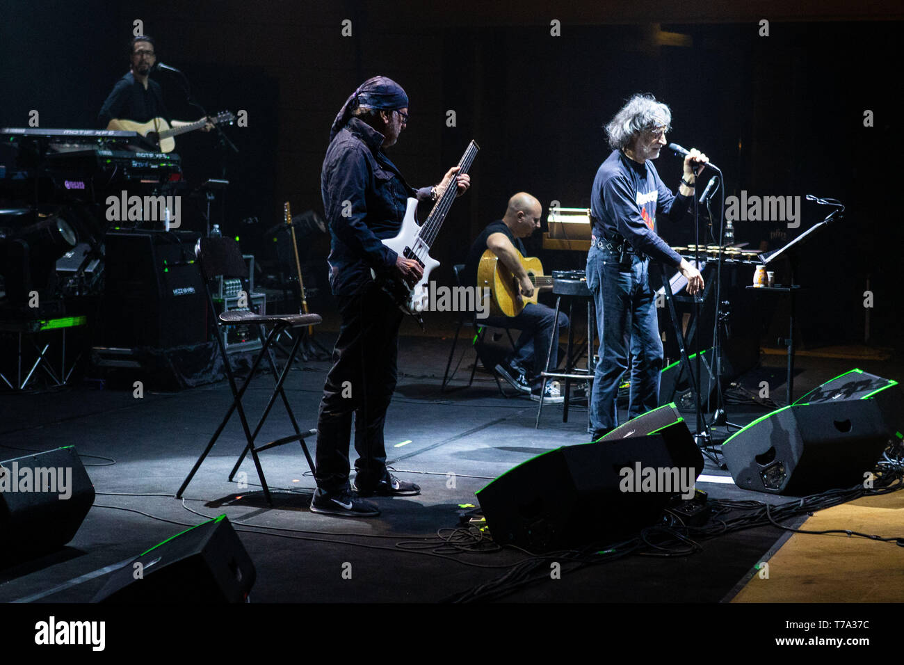 Mailand Italien vom 5. Mai 2019 Premiata Forneria Marconi Live at Teatro Dal Vermei © Roberto Finizio / alamy Stockfoto