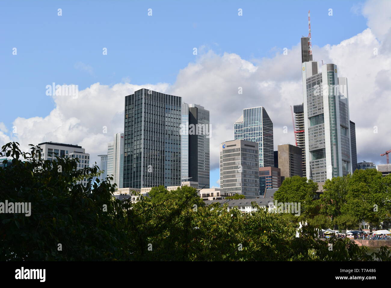 Frankfurt Am Main Stockfoto
