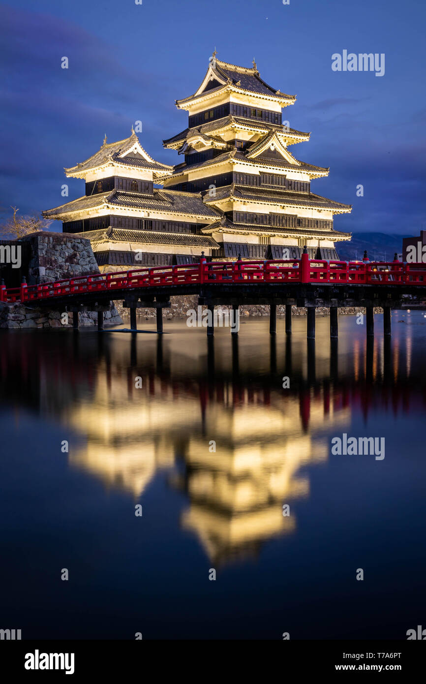 Matsumoto Japanese Castle Stockfoto