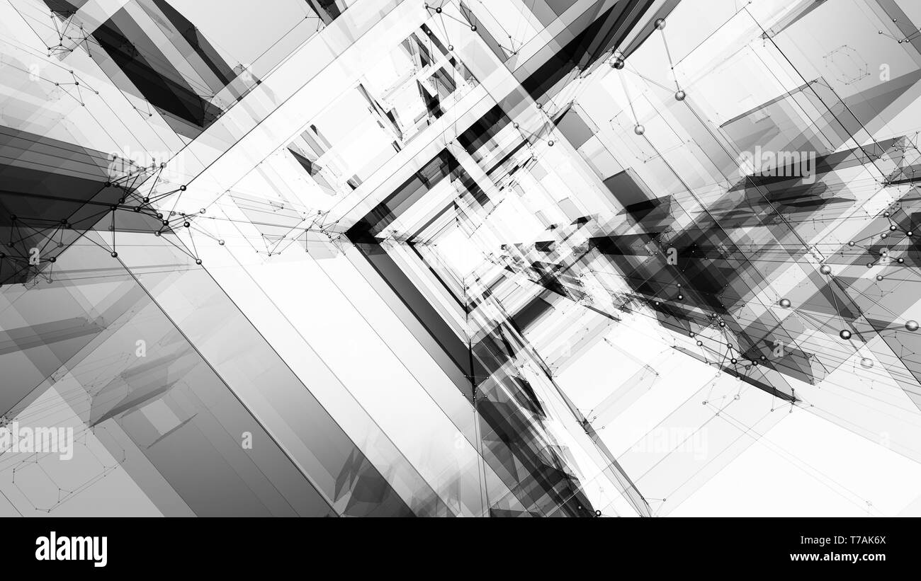 Zusammenfassung Hintergrund futuristisches Konzept fantastische Details Stockfoto