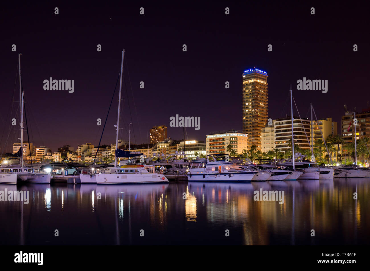 Puerto Deportivo de Alicante. Comunidad Valenciana. España Stockfoto