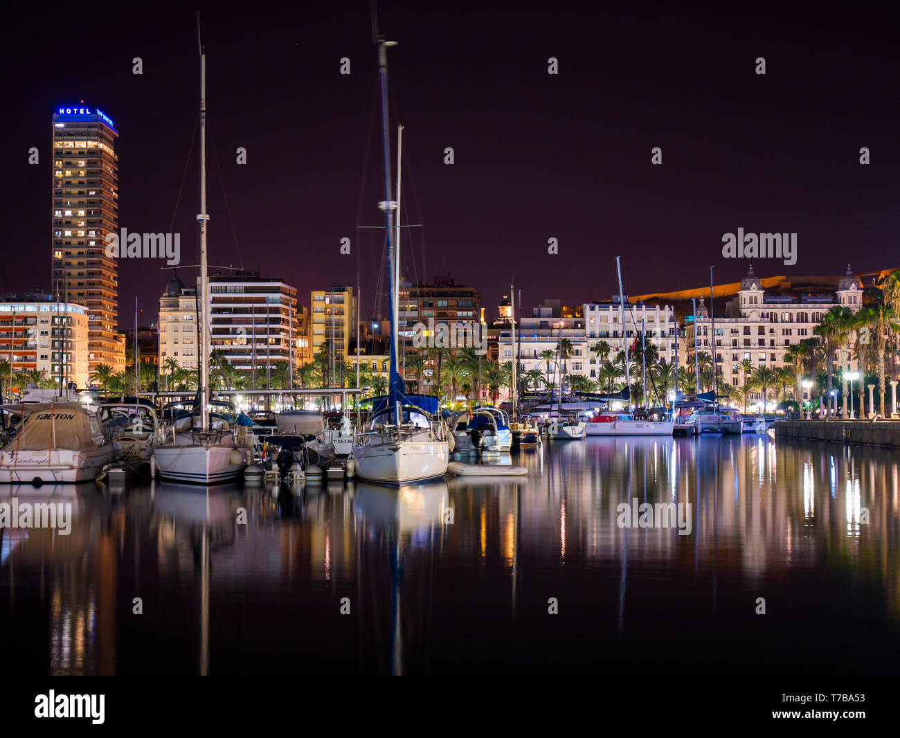 Puerto Deportivo de Alicante. Comunidad Valenciana. España Stockfoto