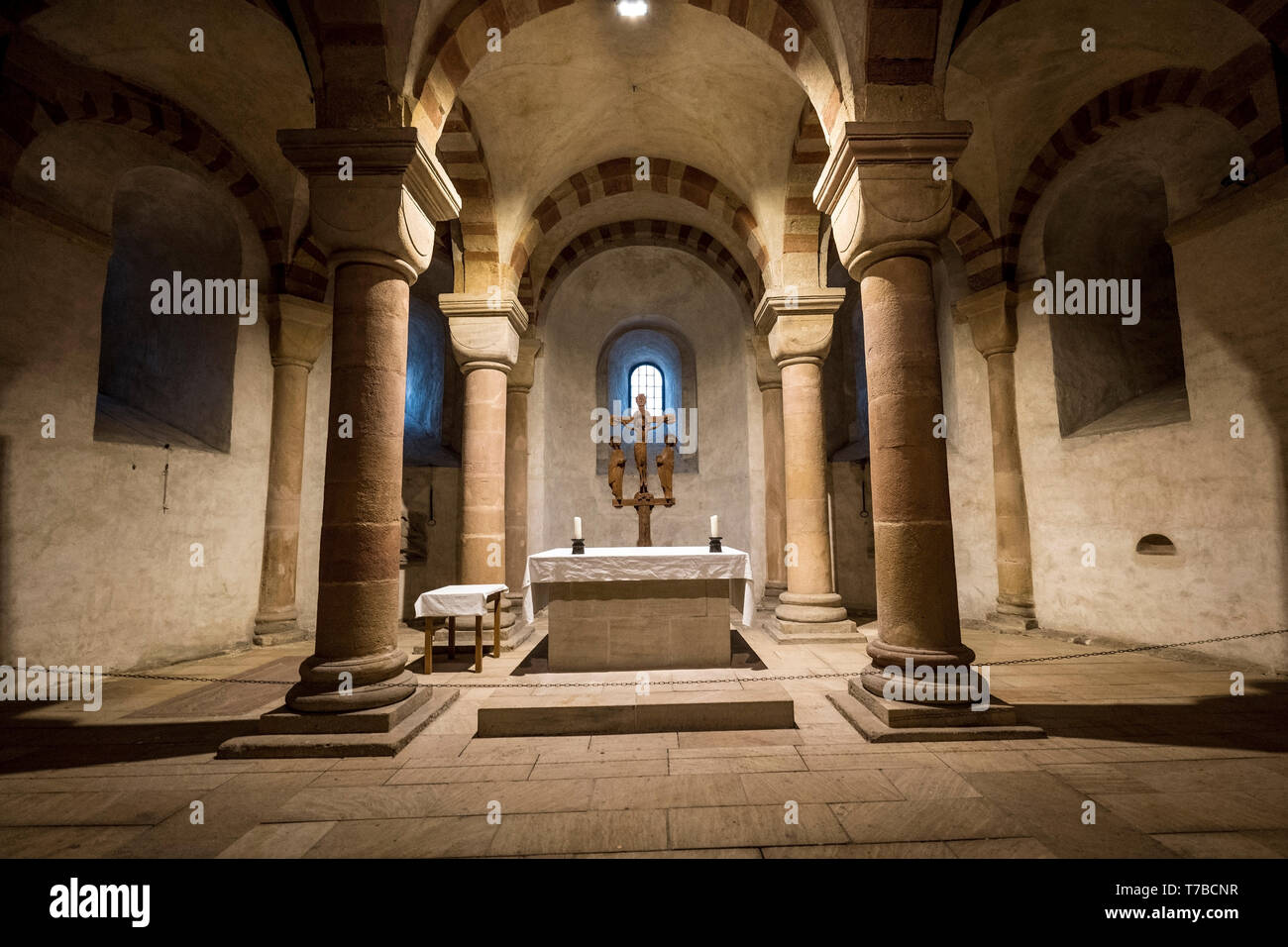 Dom zu Speyer, Speyer, Deutschland. Stockfoto