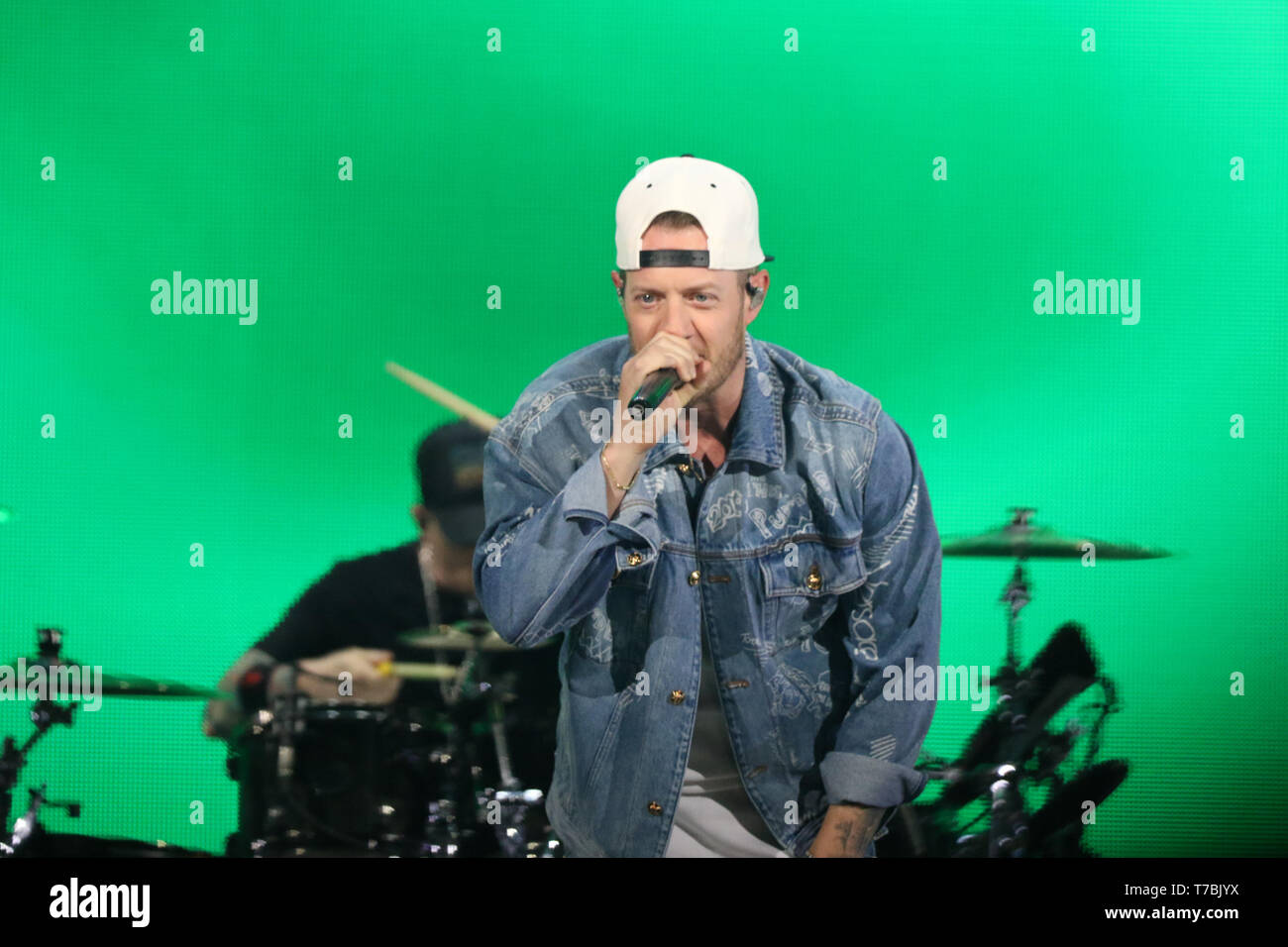 AUSTIN, TX - Mai 04: Tyler Hubbard von Florida Georgia Line auf der Bühne führt während der 2019 iHeartCountry Festival am Frank Erwin Center am 4. Mai 2019 in Austin, Texas. Foto: Chris Tello/imageSPACE/MediaPunch Stockfoto