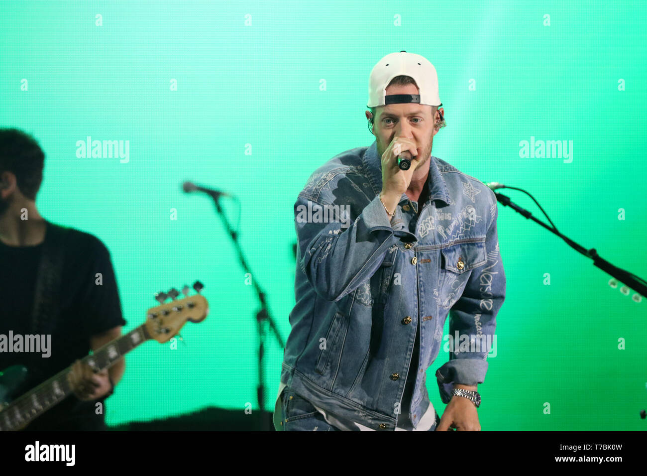 AUSTIN, TX - Mai 04: Tyler Hubbard von Florida Georgia Line auf der Bühne führt während der 2019 iHeartCountry Festival am Frank Erwin Center am 4. Mai 2019 in Austin, Texas. Foto: Chris Tello/imageSPACE/MediaPunch Stockfoto
