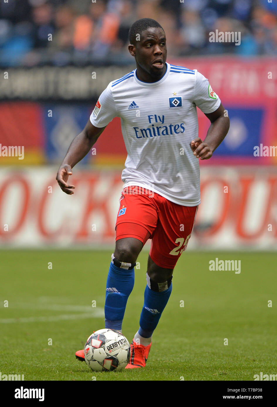 Hamburg, Deutschland. 04 Mai, 2019. Orel MANGALA (HH), Fußball 2. 1. Fussballbundesliga, 32. Spieltag, Hamburg Hamburg Hamburg (HH) - FC Ingolstadt 04 (IN) 0:3, am 04/05/2019 in Hamburg/Deutschland. € | Nutzung der weltweiten Kredit: dpa/Alamy leben Nachrichten Stockfoto