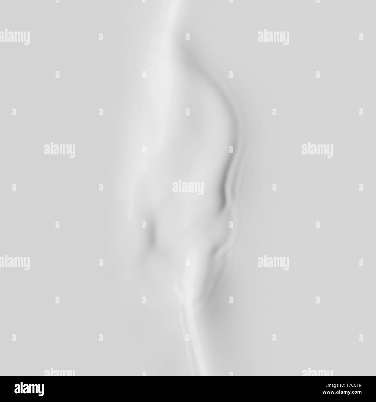 Weiche, weiße Welle von Licht und Schatten abstrakt Hintergrund Stockfoto