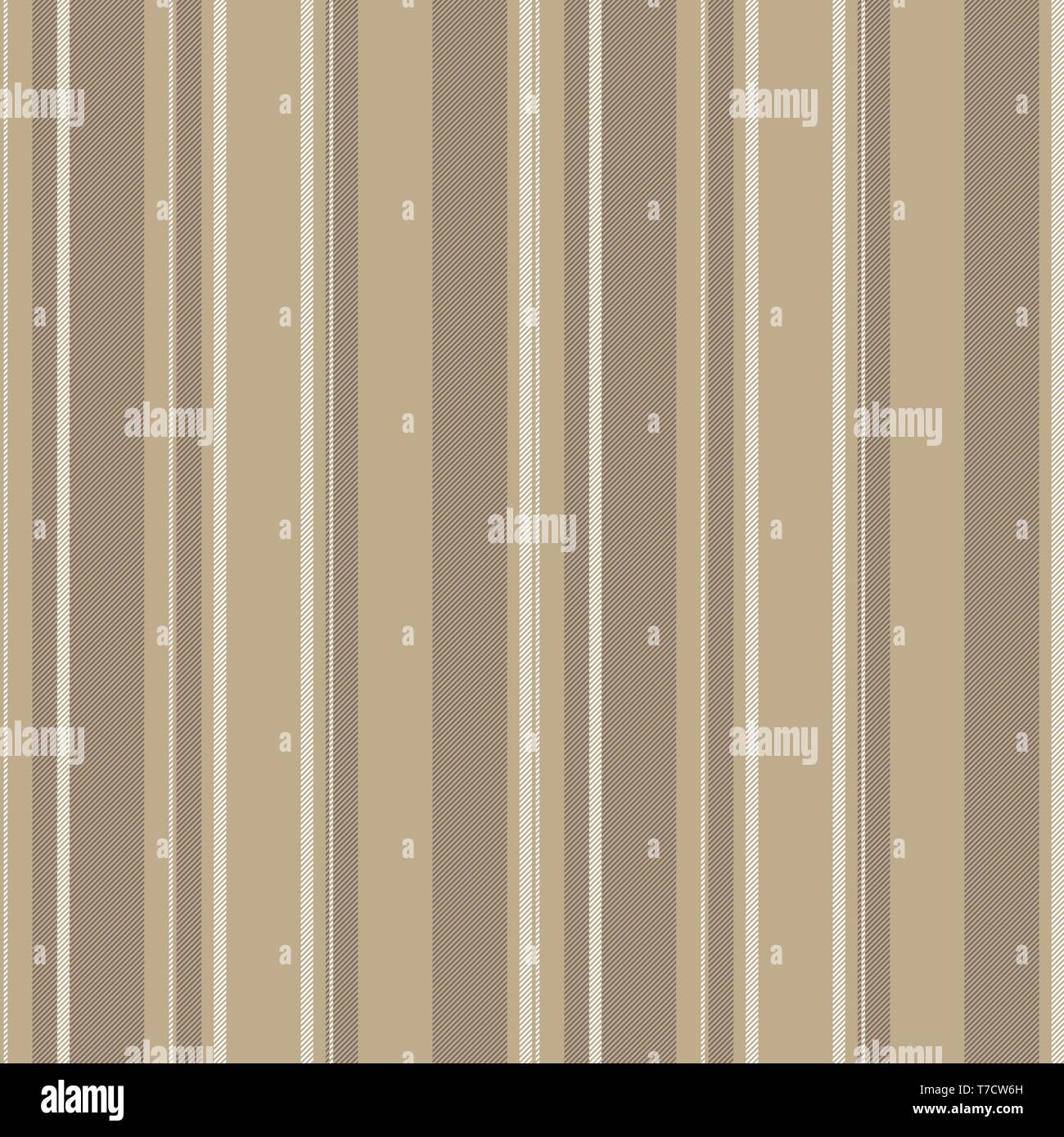 Kaffee Farbe gestreiften Hintergrund nahtlose Muster. Vector Illustration. Stock Vektor