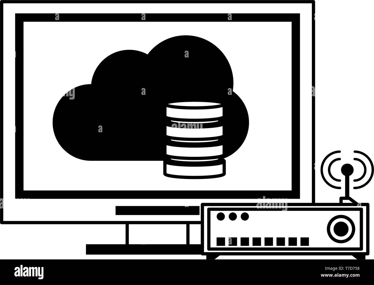 Technologie Software tools Cartoon Stock Vektor