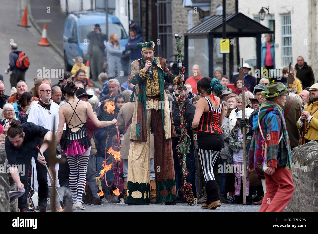 The Green Man Festival im Clun, Shropshire, England, Großbritannien 2019 Stockfoto