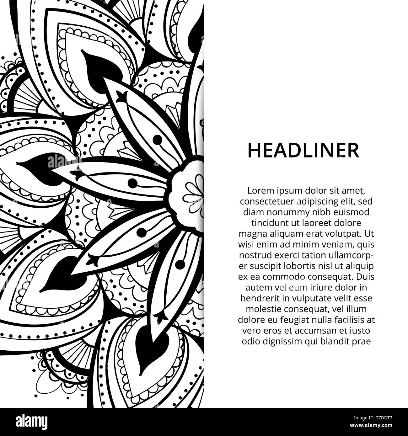 Alte Ramadan flyer Seite ornament Abbildung Konzept. Jahrgang Kunst traditionelle, Islam, arabische, indische, Magazin, Elemente. Dekorative retro Gruß Stock Vektor