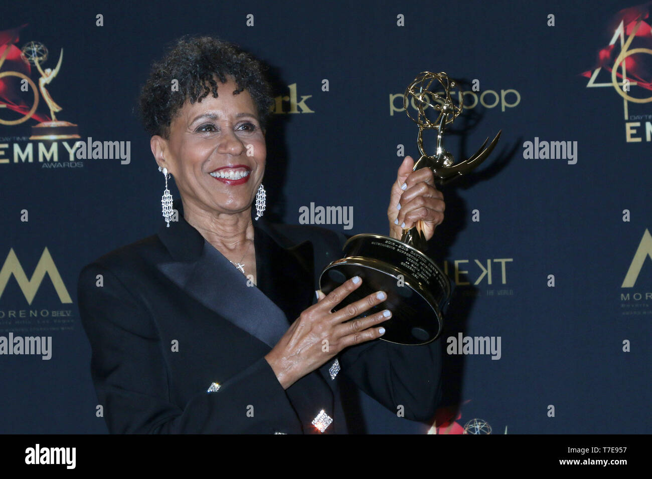 Mai 5, 2019-Pasadena, CA, USA - LOS ANGELES - 5. Mai: Vernee Watson am 2019 tagsüber Emmy Awards in Pasadena Convention Center am 5. Mai 2019 in Pasadena, CA (Credit Bild: © Kay Blake/ZUMA Draht) Stockfoto