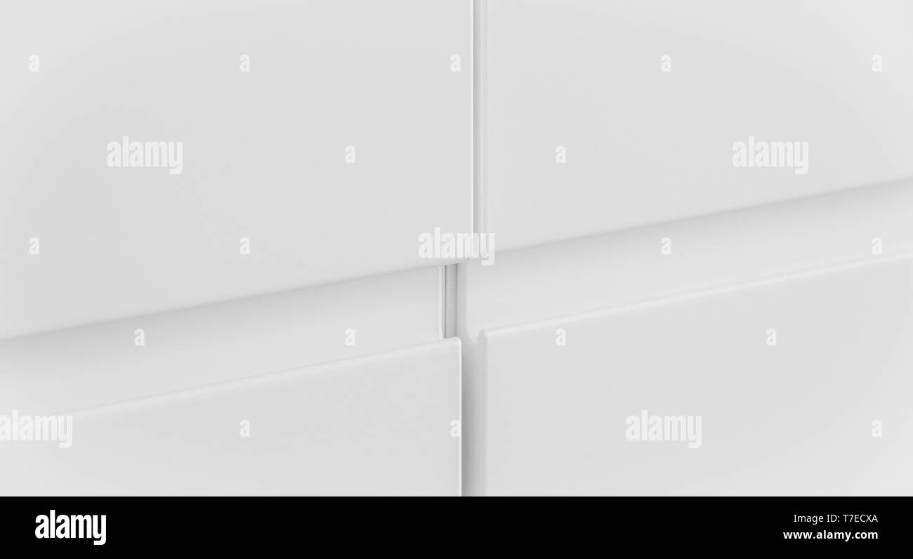 Neu Küche in leeren Wohnzimmer zum Verkauf gebaut Stockfoto