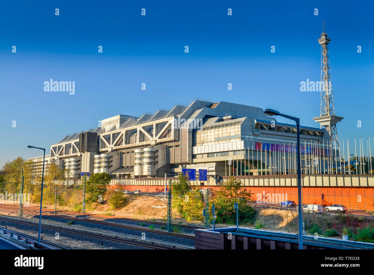 ICC, Messedamm, Westend, Charlottenburg, Berlin, Deutschland Stockfoto