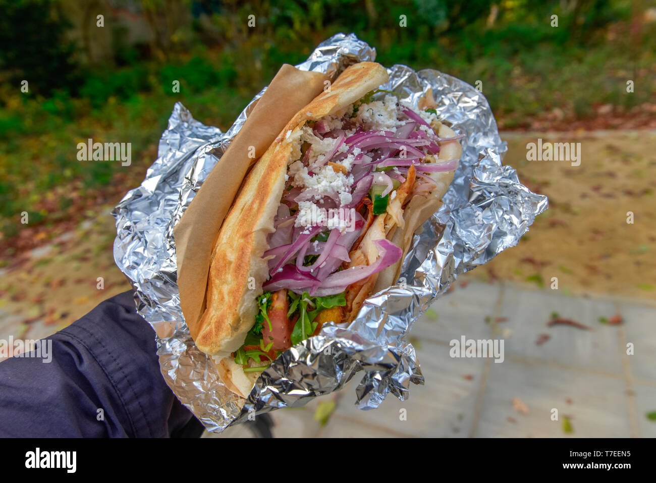 Döner, Berlin, Deutschland Stockfoto