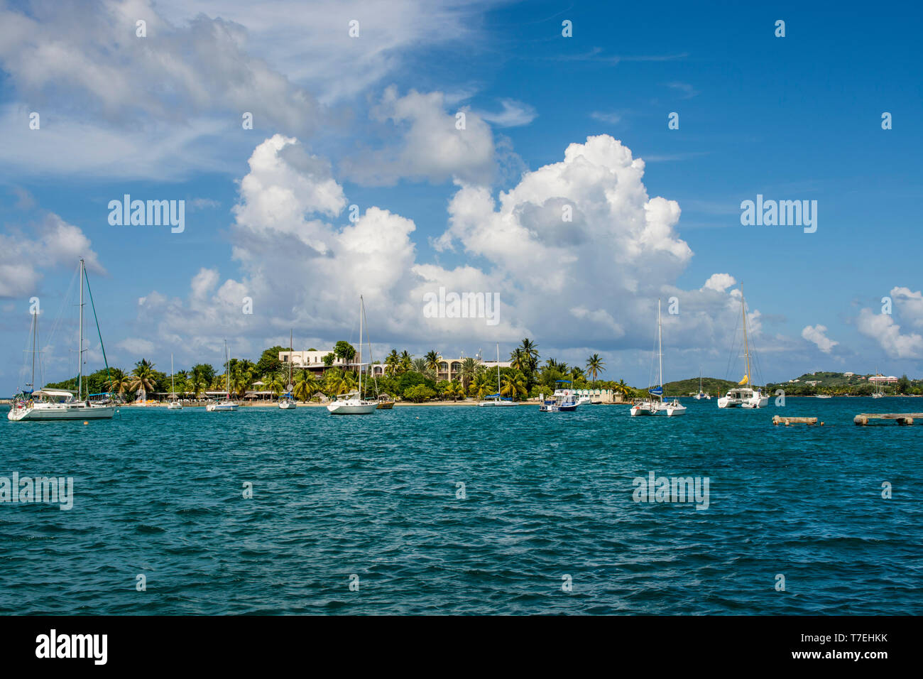 Protestant Cay, Christiansted, St. Croix, US Virgin Islands. Stockfoto