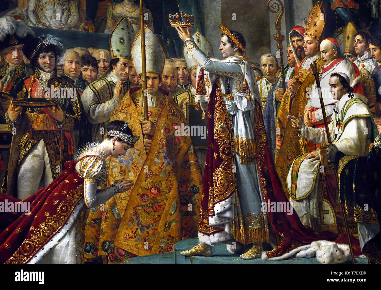 Napoleon Krönt Sich Zum Kaiser Krönung napoleon bonaparte -Fotos und -Bildmaterial in hoher Auflösung