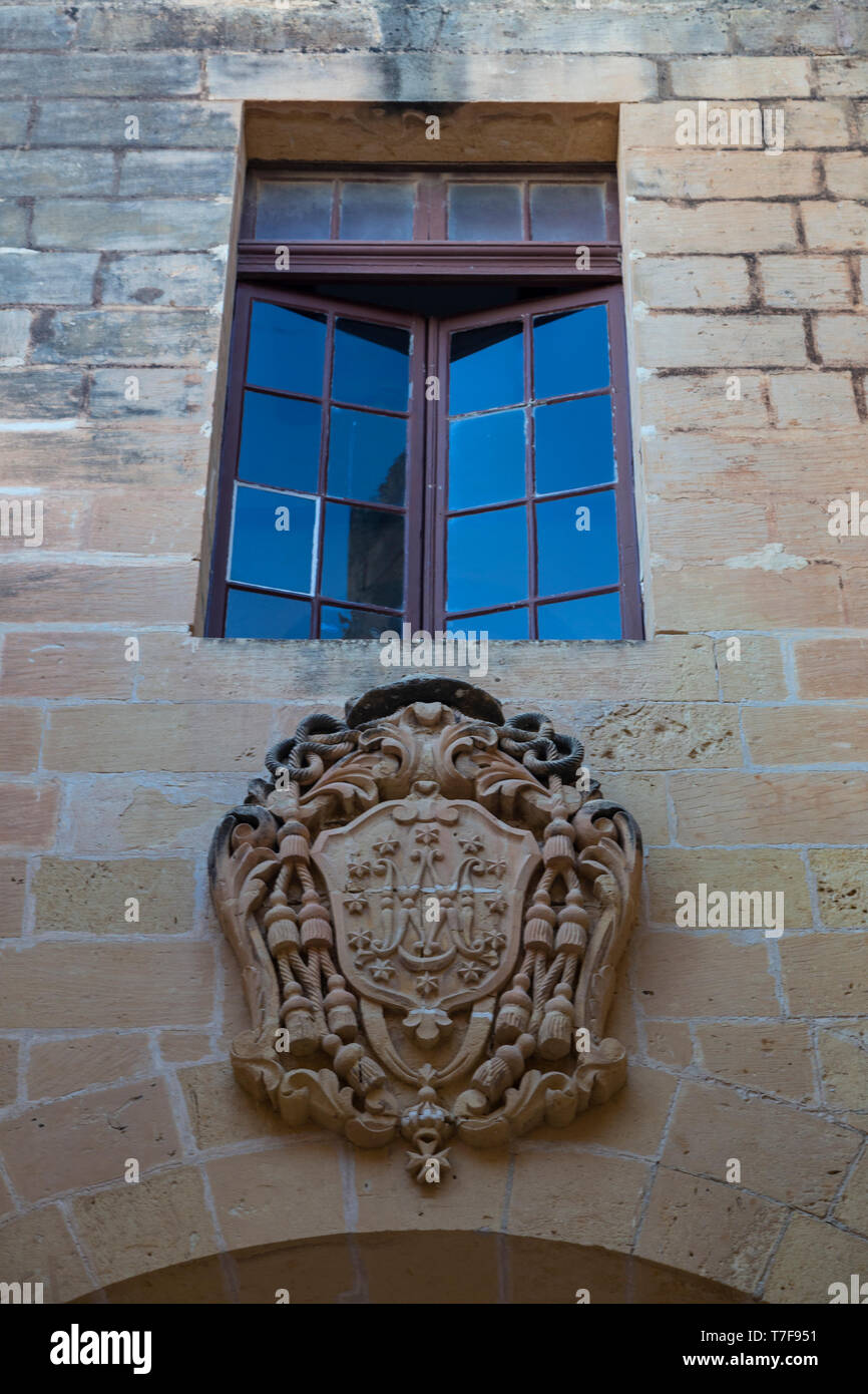 Malta, Gozo, Victoria (Rabat), alte Zitadelle Stockfoto