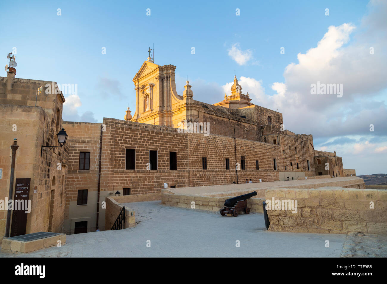 Malta, Gozo, Victoria (Rabat), alte Zitadelle Stockfoto