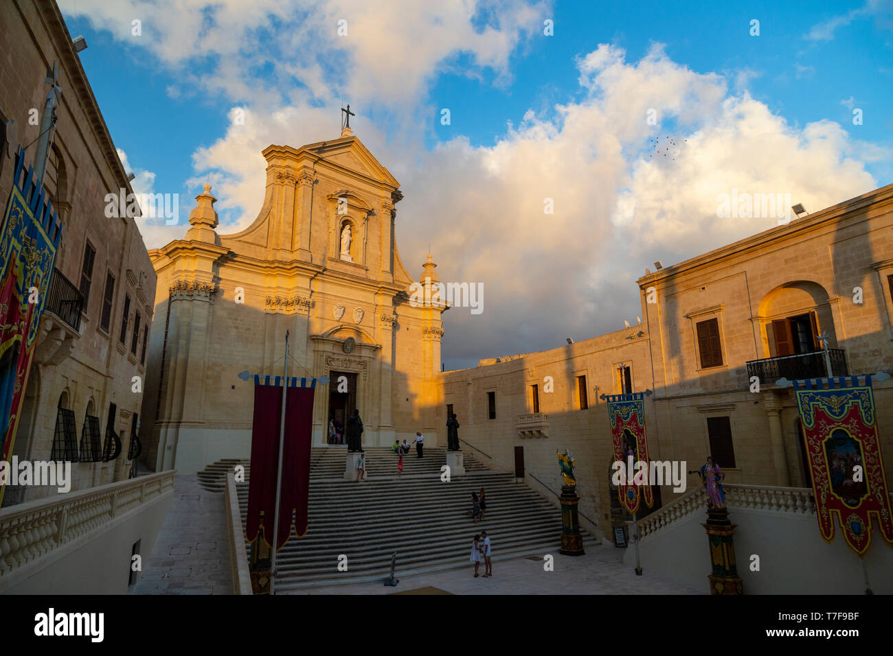 Malta, Gozo, Victoria (Rabat), alte Zitadelle Stockfoto